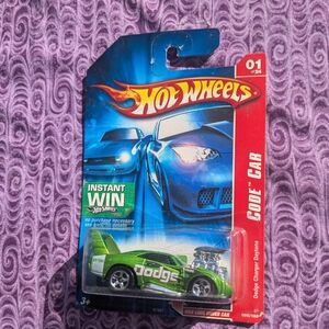 Green Hot Wheels Die-Cast Toy Car